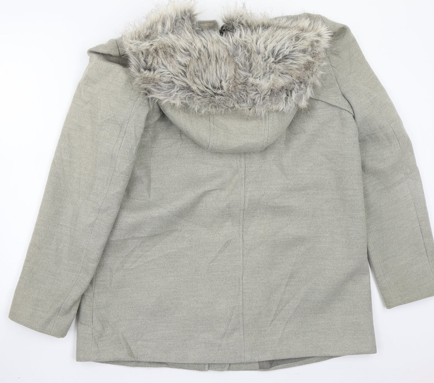 Newlook Womens Grey   Jacket Coat Size 12