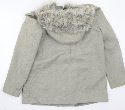 Newlook Womens Grey   Jacket Coat Size 12