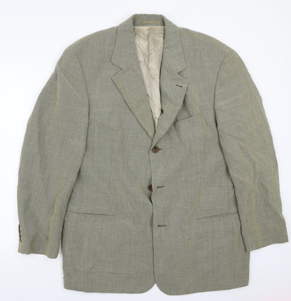 Mens UK Size  Preworn Regular Beige Suit Jacket