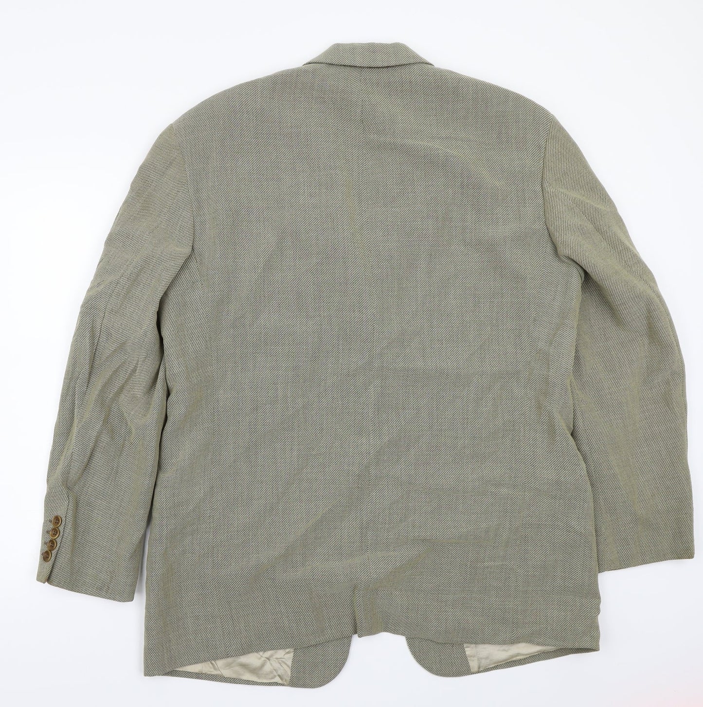 Mens UK Size  Preworn Regular Beige Suit Jacket