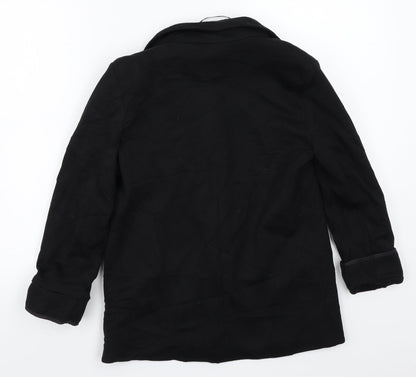 Womens UK Size 8 Topshop Black Jacket