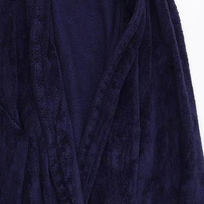 Harvey James Boys Blue  Rayon  Gown Size M