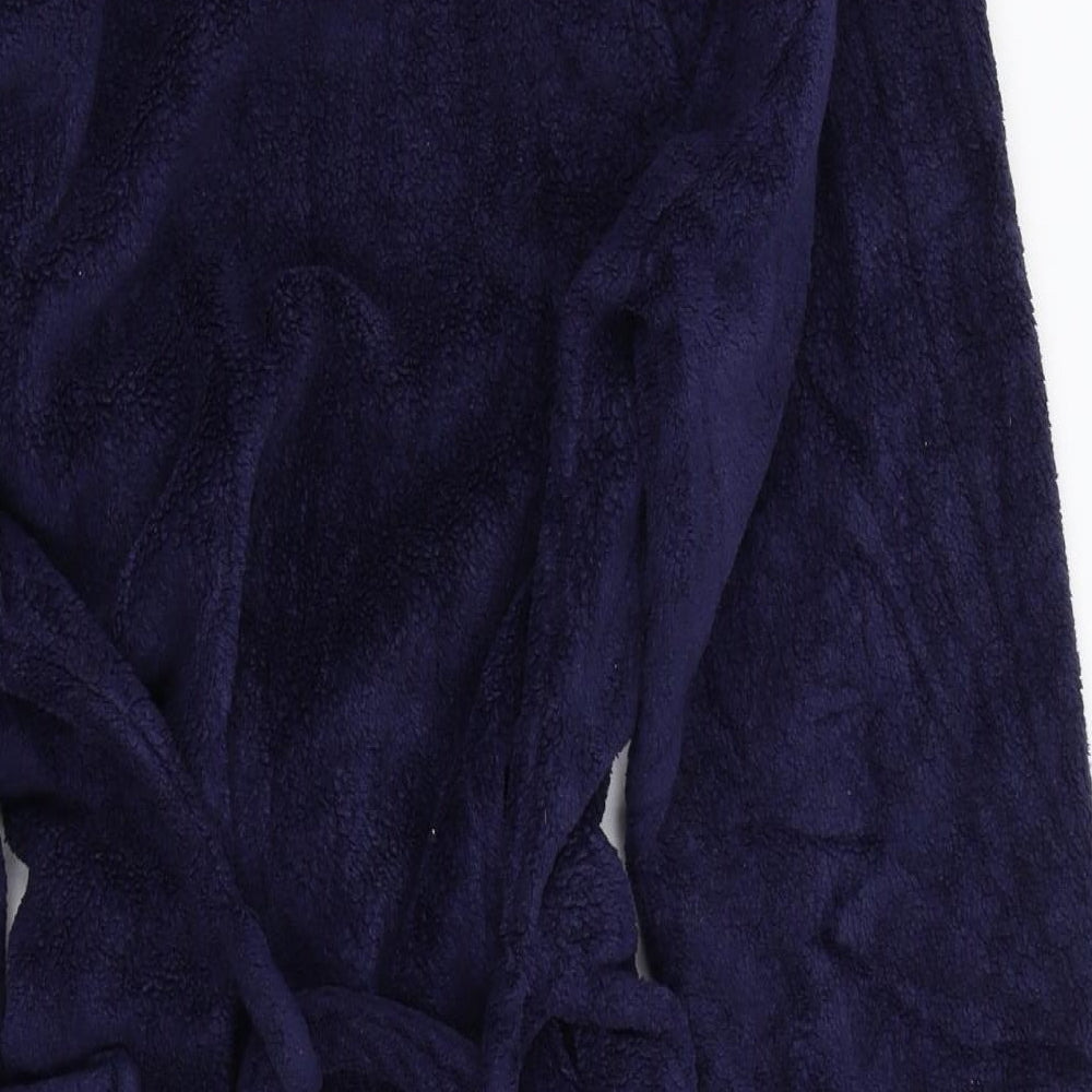 Harvey James Boys Blue  Rayon  Gown Size M