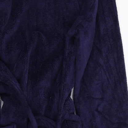 Harvey James Boys Blue  Rayon  Gown Size M