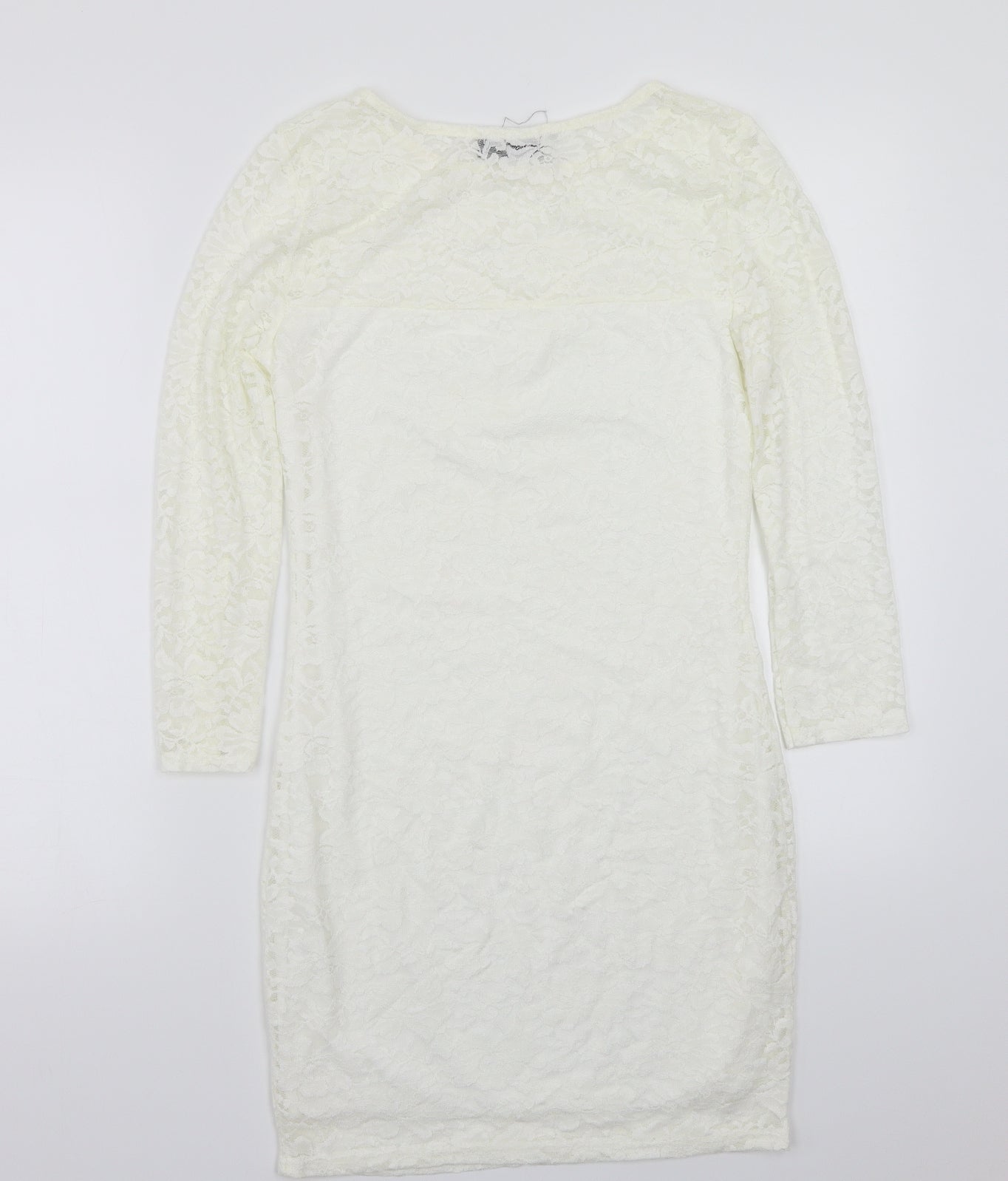 Club L Womens White   A-Line  Size 10