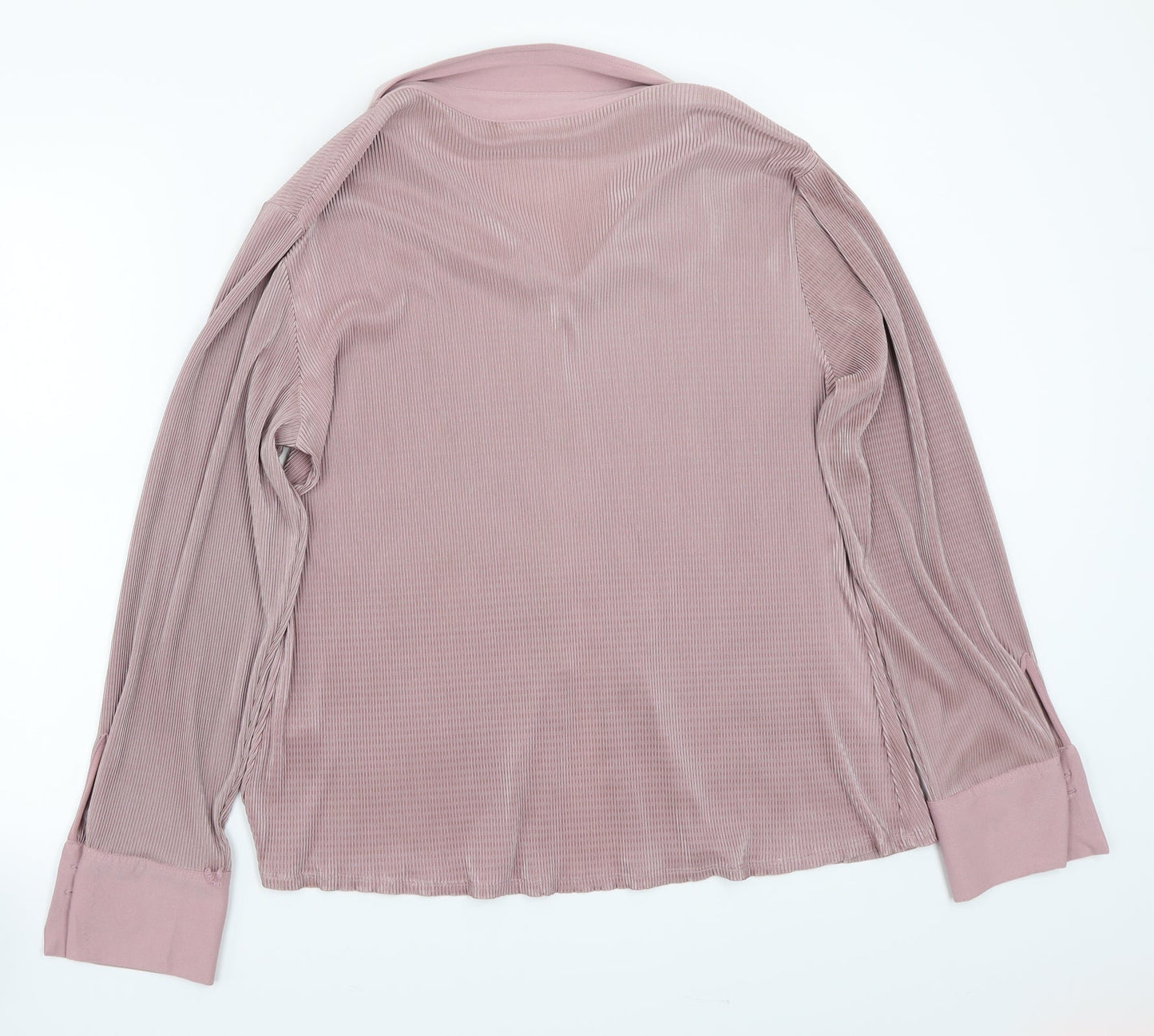 Bonmarché Womens Pink   Basic Button-Up Size 22