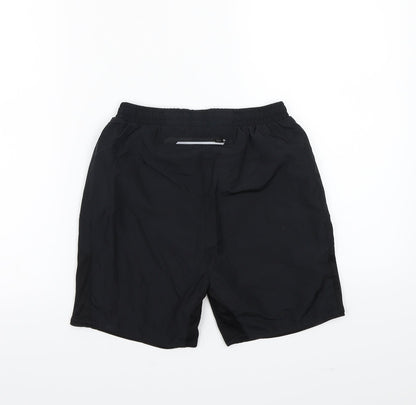 NEXT Boys Black   Sweat Shorts Size 7 Years