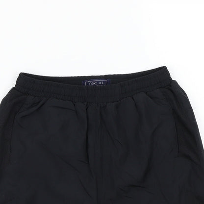 NEXT Boys Black   Sweat Shorts Size 7 Years
