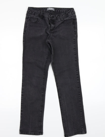 Dorothy Perkins Womens Grey   Skinny Jeans Size 10 L27 in