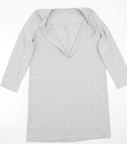 Preworn Womens Grey   A-Line  Size L