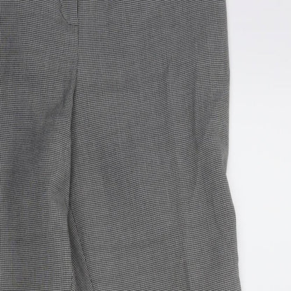 Womens UK Size 34 in Preworn Regular Fit  Black Trousers