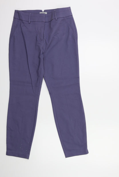Womens UK Size 12 Papaya Regular Fit  Blue Trousers