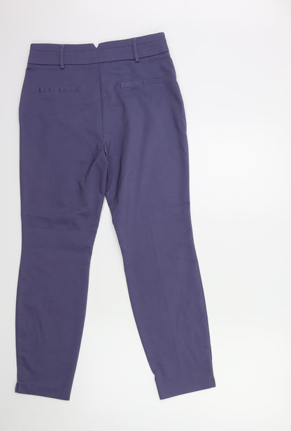 Womens UK Size 12 Papaya Regular Fit  Blue Trousers