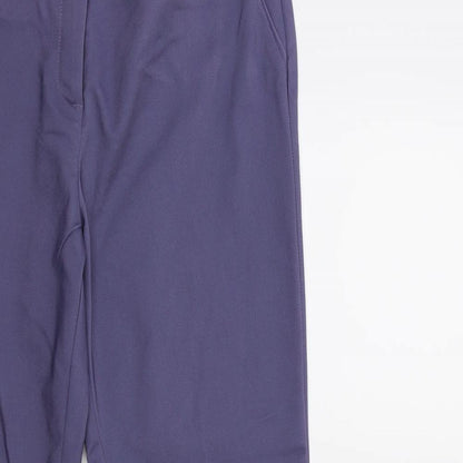 Womens UK Size 12 Papaya Regular Fit  Blue Trousers