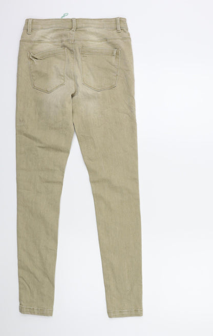 Only Womens Beige  Denim Skinny Jeans Size 26 in L29 in