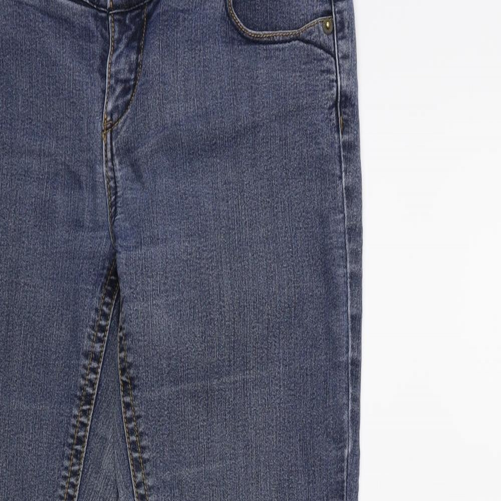 Womens UK Size 30 in Preworn Regular Fit Skinny Blue Jeans