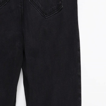 Denim & Co. Womens Black  Denim Skinny Jeans Size 10 L27 in