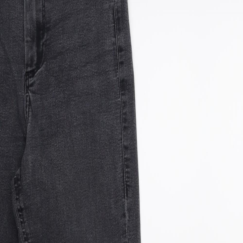 Topshop Womens Grey  Denim Skinny Jeans Size 26 in L32 in
