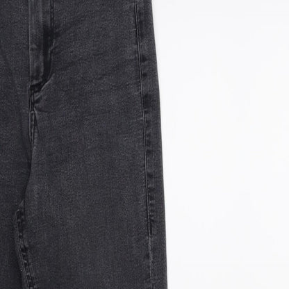 Topshop Womens Grey  Denim Skinny Jeans Size 26 in L32 in