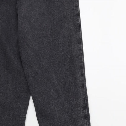 Topshop Womens Grey  Denim Skinny Jeans Size 26 in L32 in