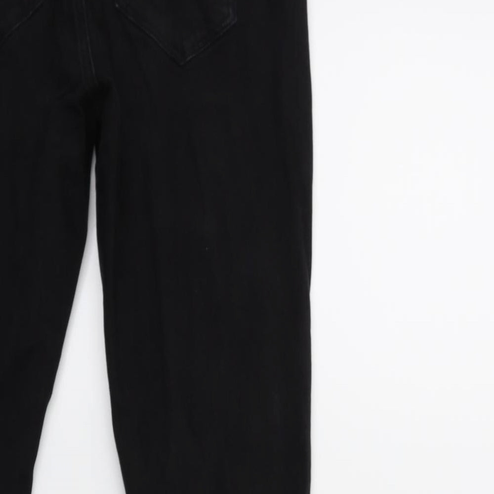 Denim & Co. Womens Black  Denim Skinny Jeans Size 10 L29 in