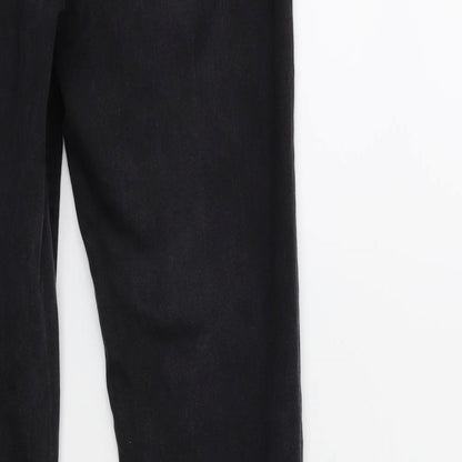 Denim & Co. Womens Black  Denim Skinny Jeans Size 8 L30 in