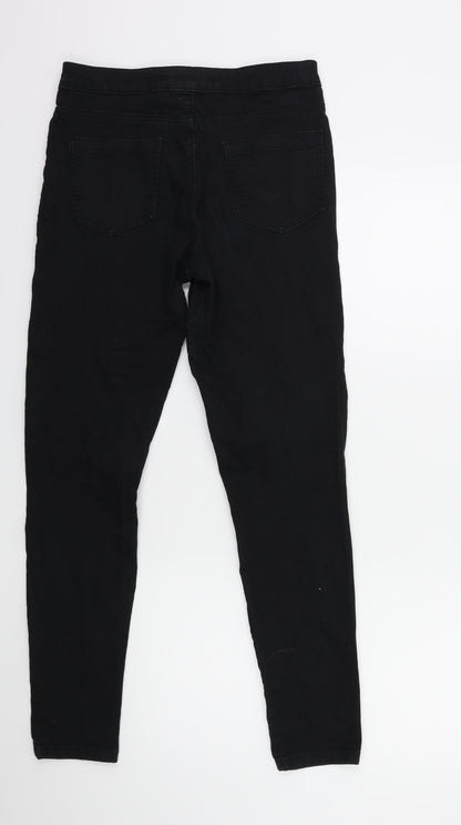 Denim & Co. Womens Blue  Denim Skinny Jeans Size 12 L28 in