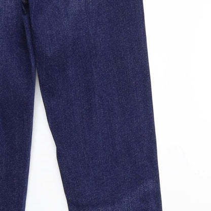 Denim & Co. Womens Blue  Denim Skinny Jeans Size 8 L29 in