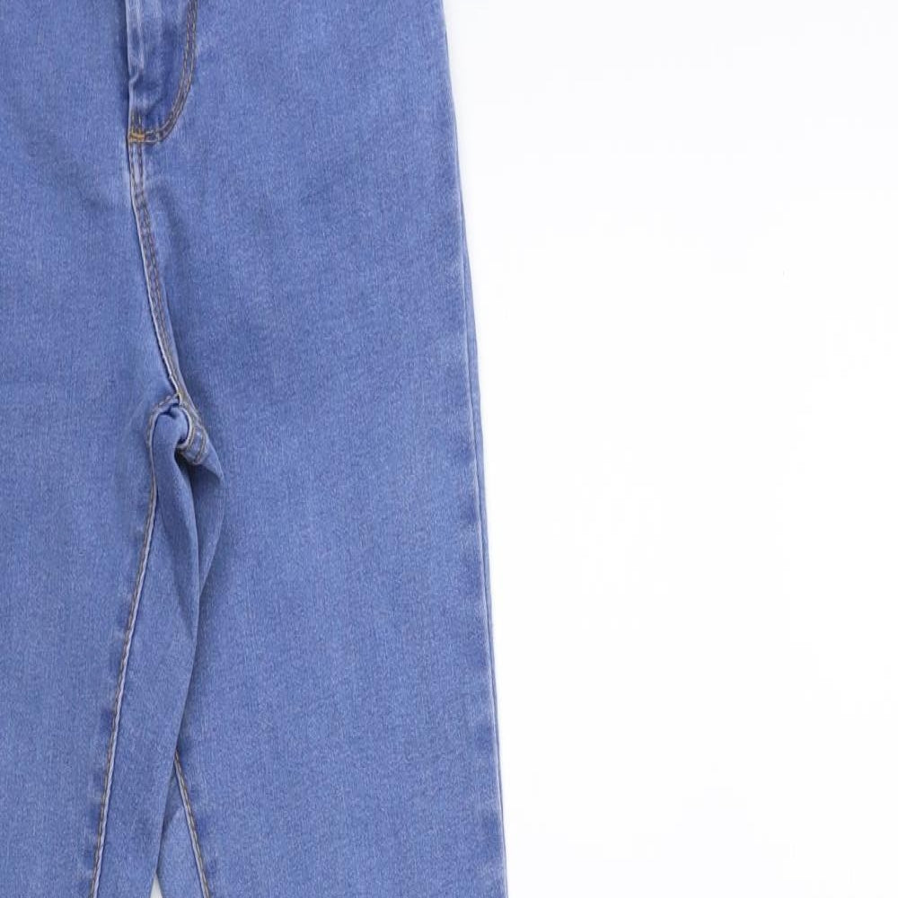 Denim & Co. Womens Blue  Denim Skinny Jeans Size 6 L26 in