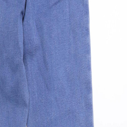 Denim & Co. Womens Blue  Denim Skinny Jeans Size 6 L26 in