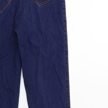 Denim & Co. Womens Blue  Denim Jegging Jeans Size 8 L28 in