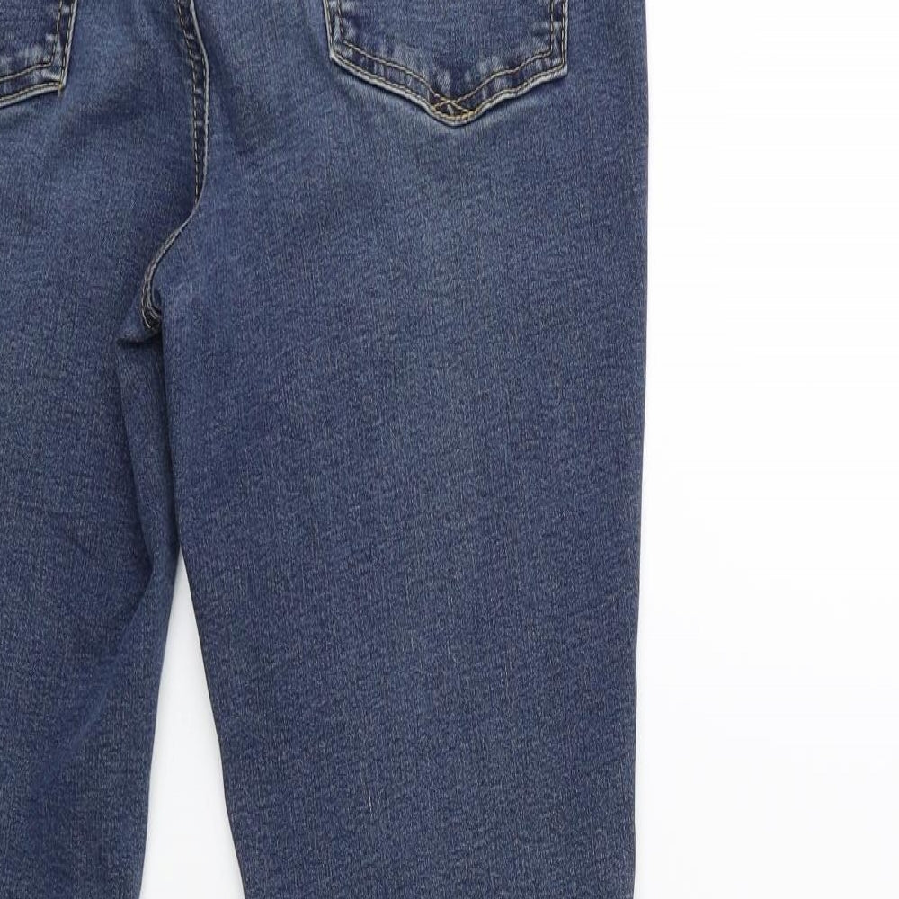 TU Womens Blue  Denim Skinny Jeans Size 12 L20 in