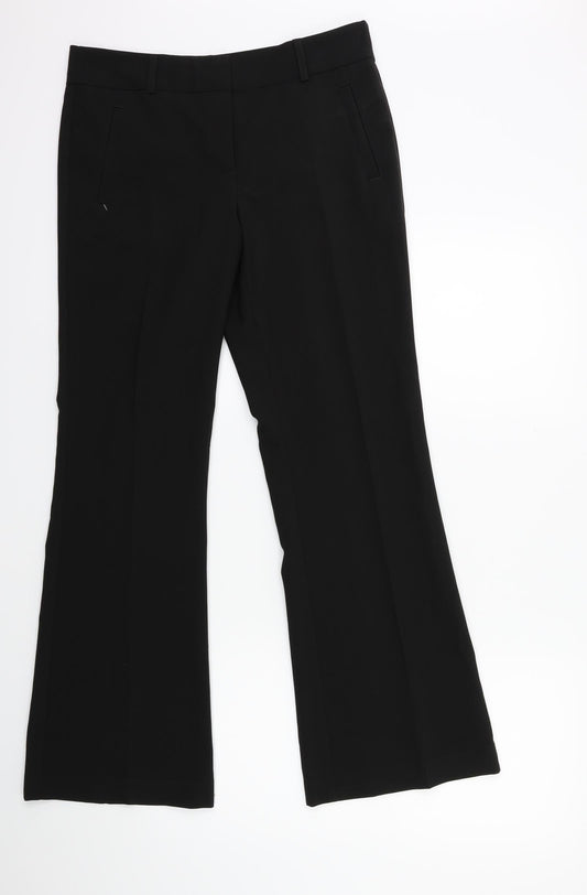 George Womens Black   Trousers  Size 10 L31 in