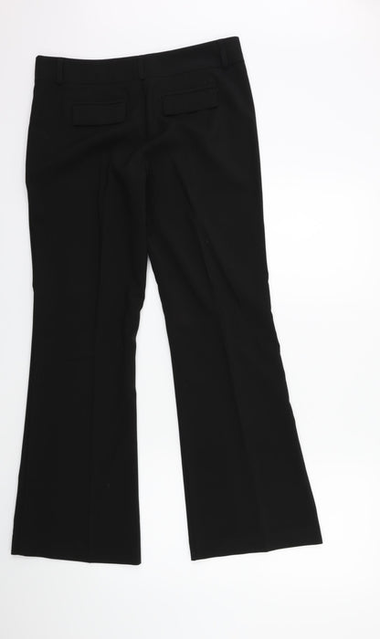 George Womens Black   Trousers  Size 10 L31 in