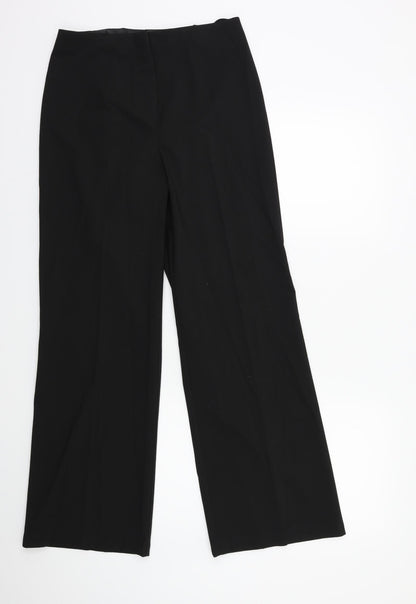Womens UK Size 10 Bonmarché Regular Fit  Black Trousers