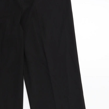 Womens UK Size 10 Bonmarché Regular Fit  Black Trousers