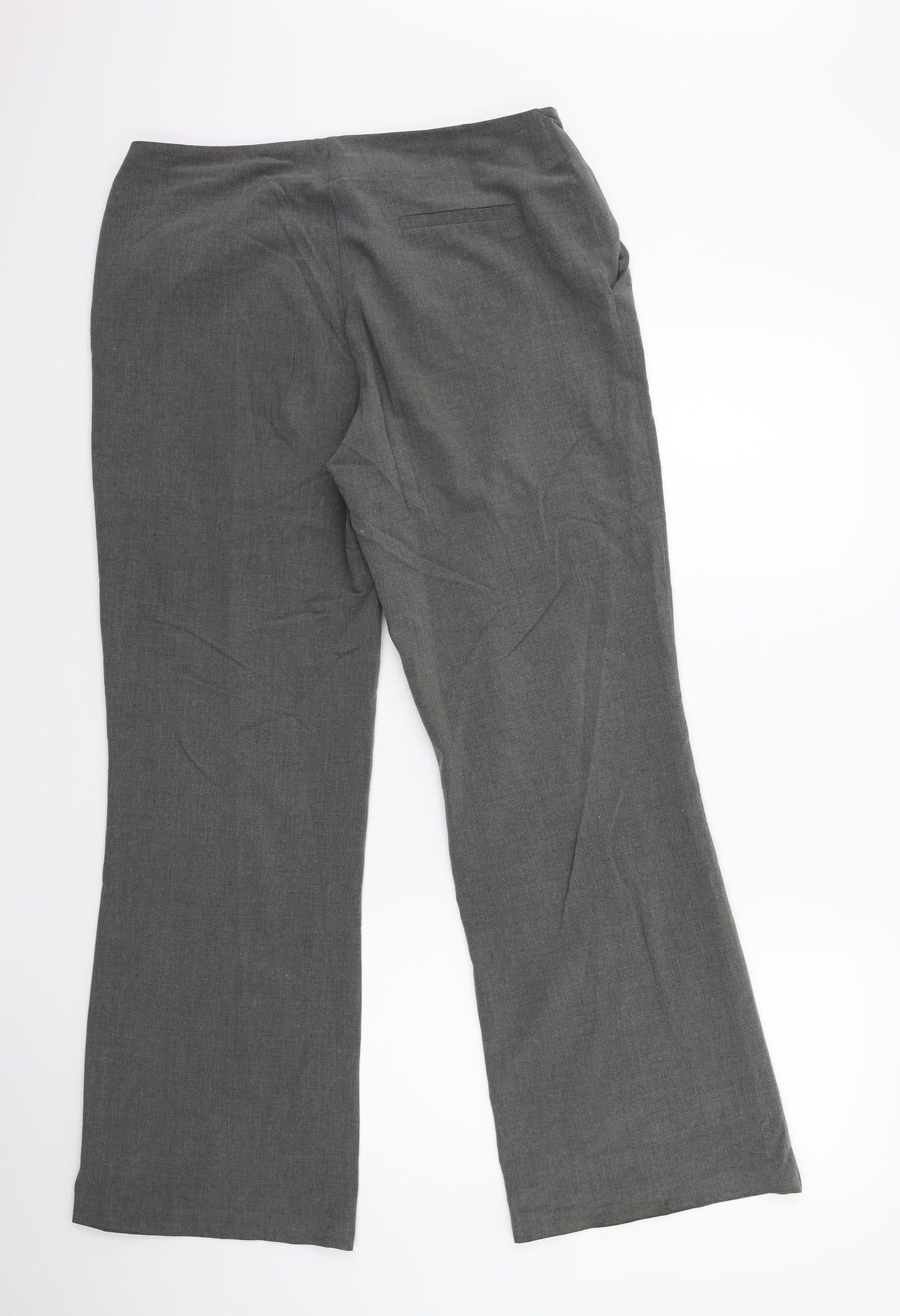 F&F Womens Grey   Trousers  Size 14 L30 in