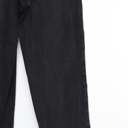 Denim & Co. Womens Black  Denim Skinny Jeans Size 10 L32 in