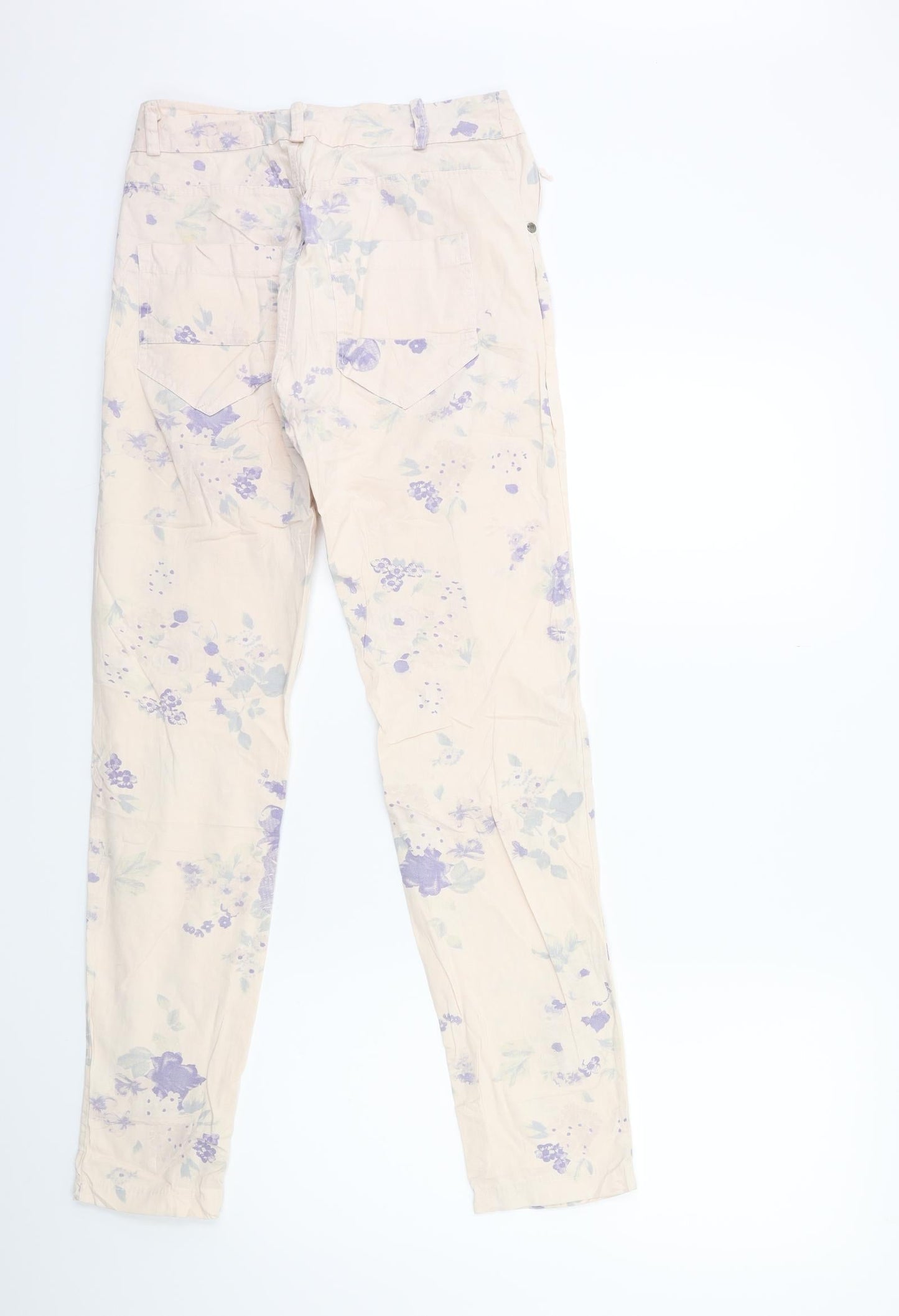 Womens UK Size 26 in Preworn Regular Fit Skinny Pink Jeans