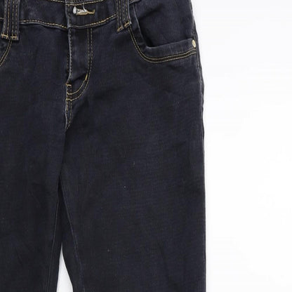miss Womens Black  Denim Cropped Jeans Size 30 in L26 in
