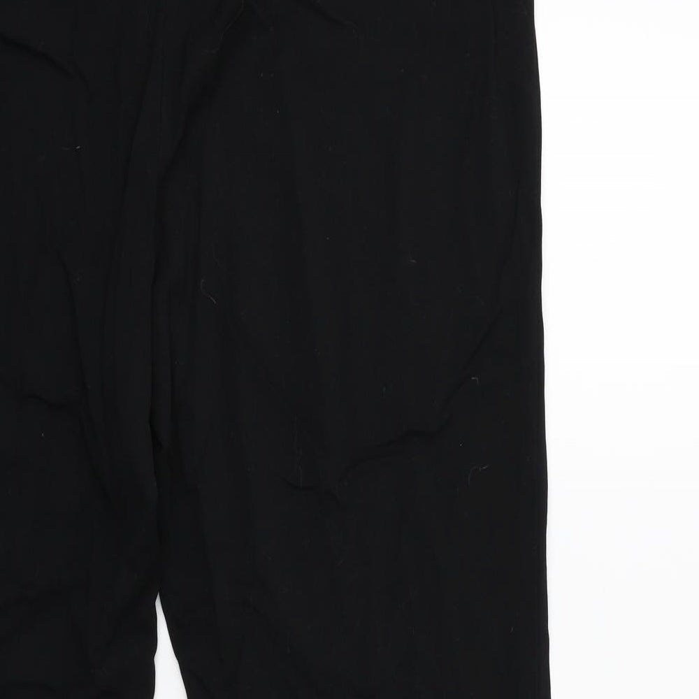 Womens UK Size 16 Marks and Spencer Regular Fit  Black Trousers