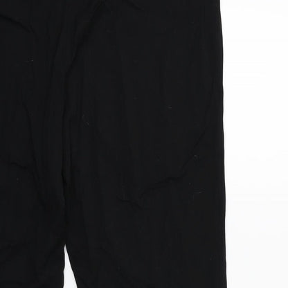 Womens UK Size 16 Marks and Spencer Regular Fit  Black Trousers