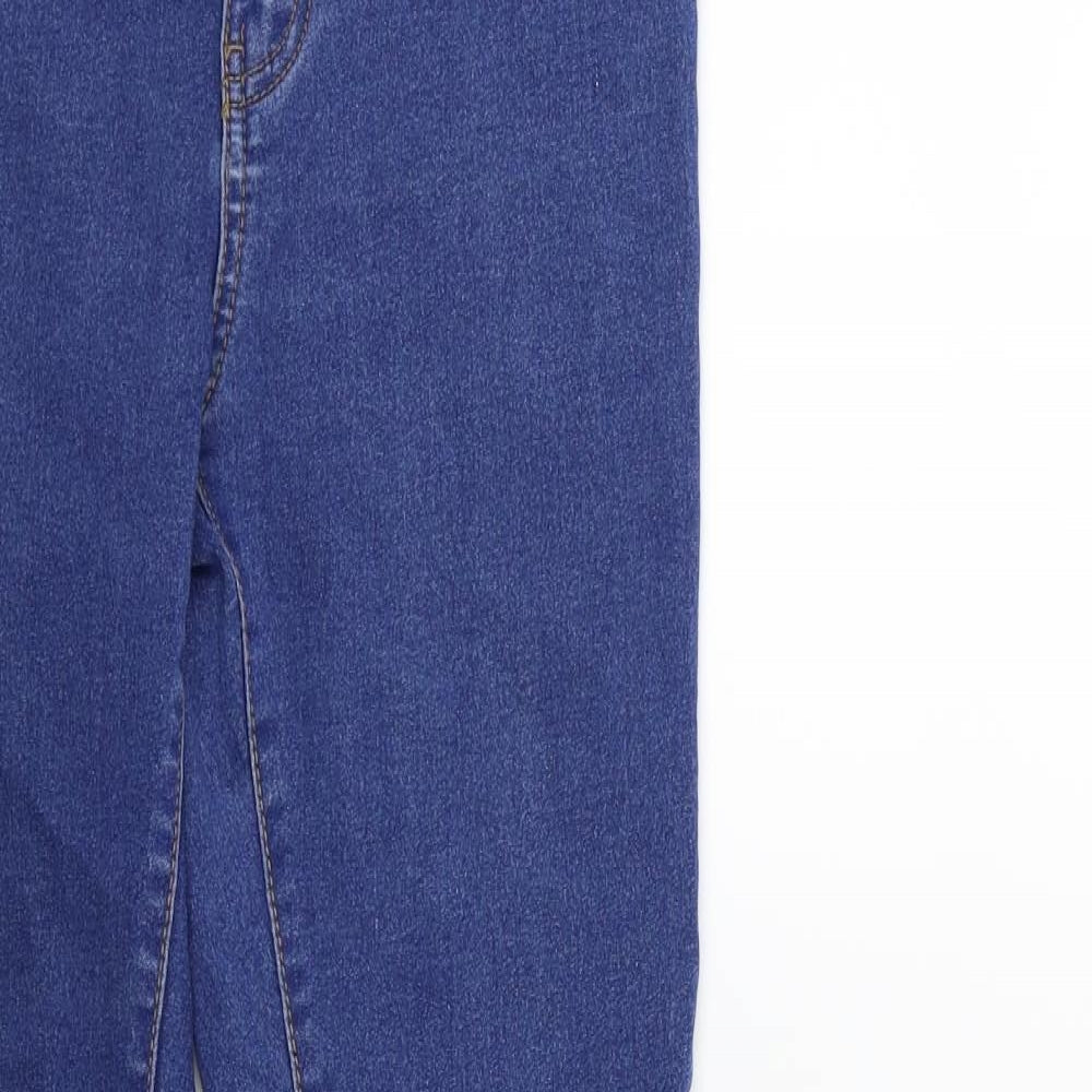 Denim & Co. Womens Blue  Denim Skinny Jeans Size 12 L26 in