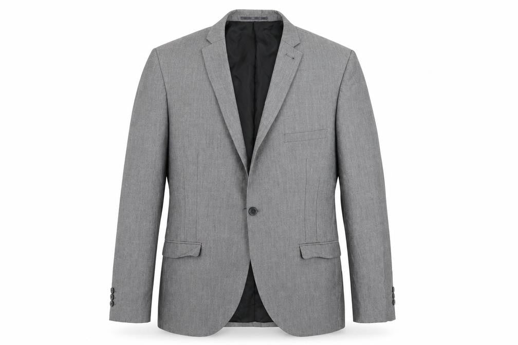 Mens UK Size 44 Ventura Regular Grey Suit Jacket