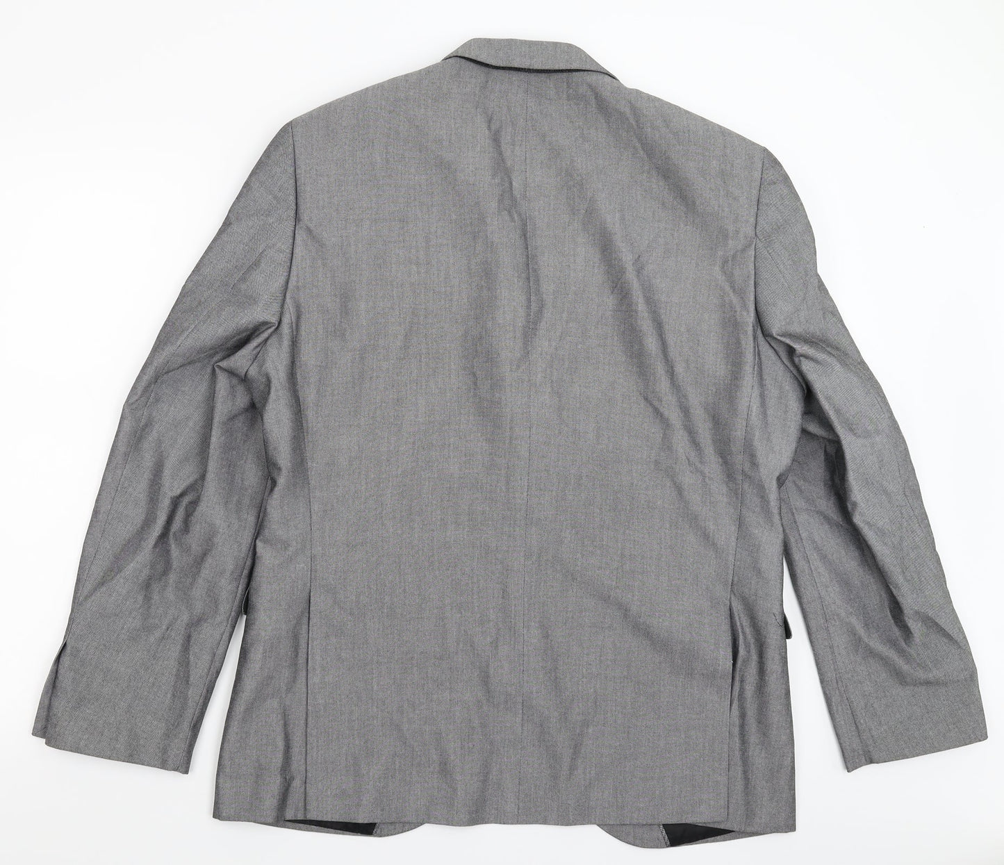 Mens UK Size 44 Ventura Regular Grey Suit Jacket