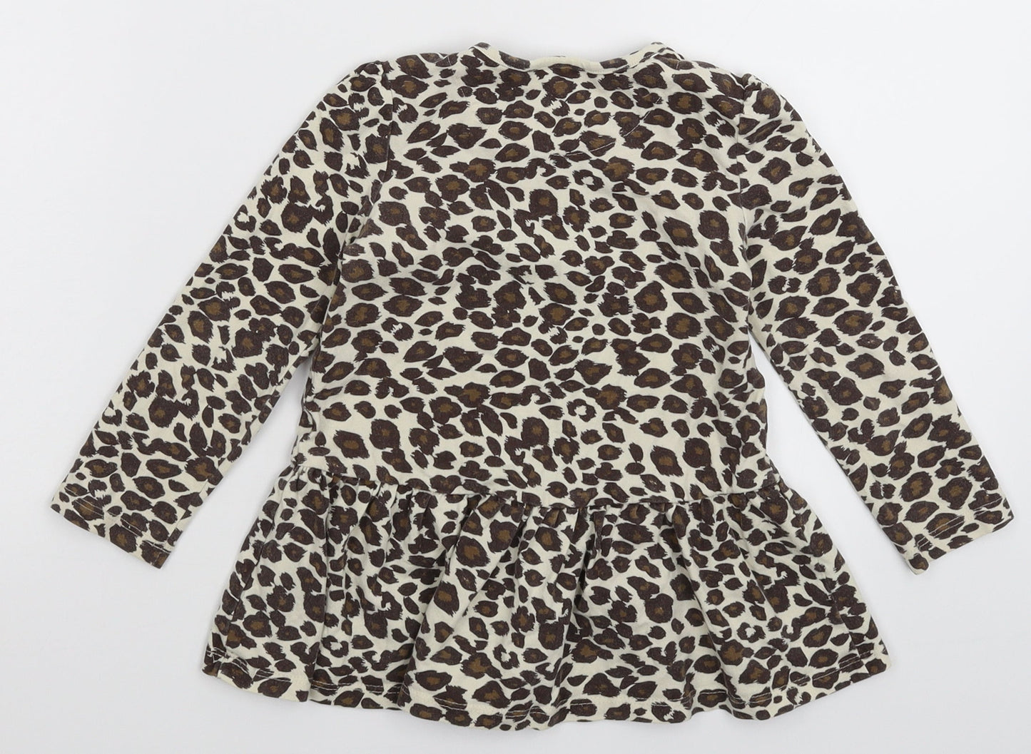 Mini Club Girls Multicoloured Animal Print  Fit & Flare  Size 2-3 Years