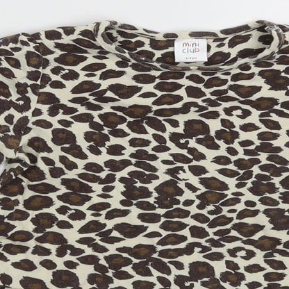Mini Club Girls Multicoloured Animal Print  Fit & Flare  Size 2-3 Years
