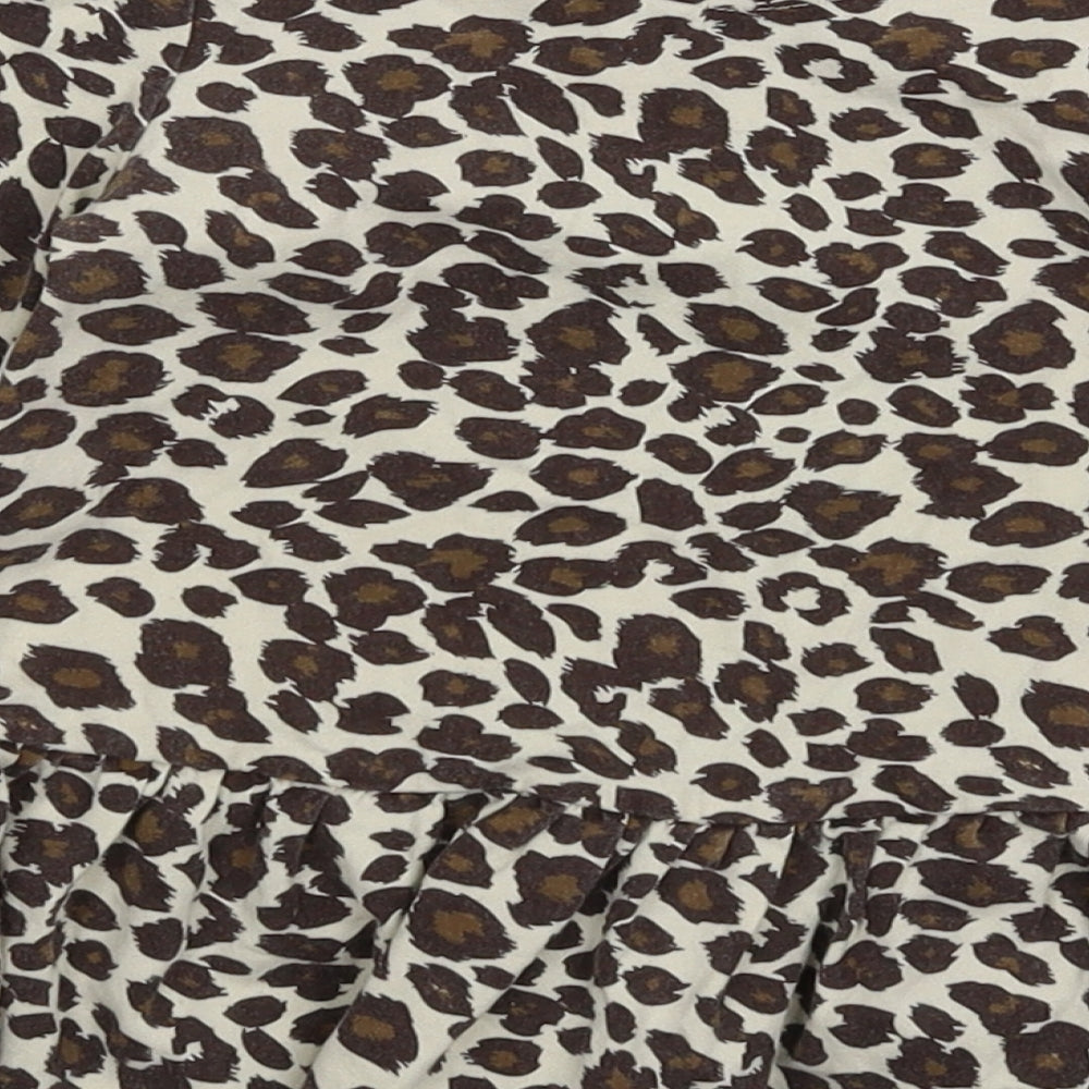 Mini Club Girls Multicoloured Animal Print  Fit & Flare  Size 2-3 Years