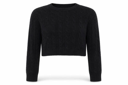 New Look Womens Black  Knit Pullover Jumper Size M