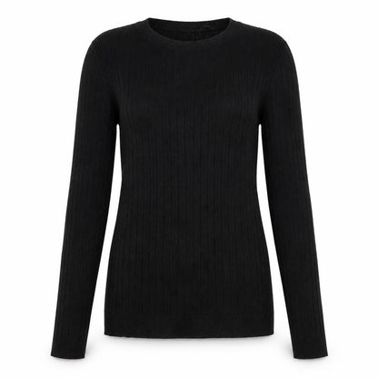 New Look Womens Black  Knit Pullover Jumper Size 12